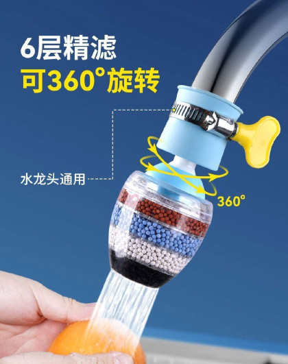 2个/3个装水龙头加长延伸器万向加长水管防溅水厨房卫生间通用