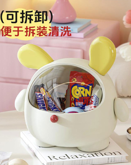 儿童发饰收纳盒桌面首饰品发圈绳皮筋杂物玄关台面整理柜置物架子