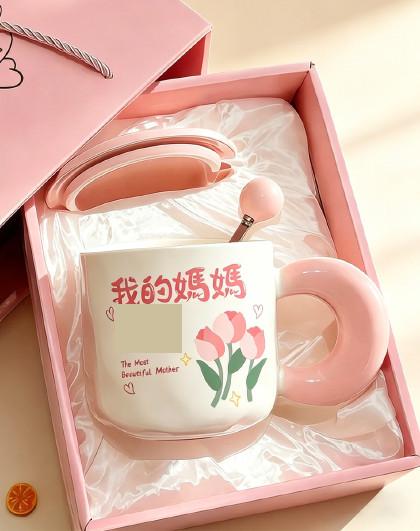 礼盒装高颜值陶瓷马克杯母亲节礼物送妈妈生日礼物创意杯子伴手礼